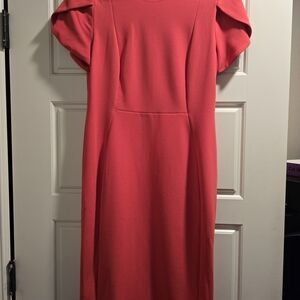 Calvin Klein Coral Midi Dress